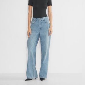 Aritzia Denim Forum The '90s Wide Jean High Rise 29 NWOT